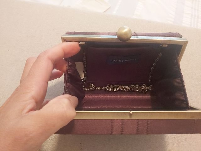 Bolso de fiesta Adolfo Domínguez