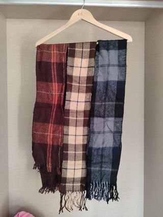 Bufandas de cuadritos