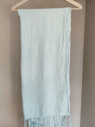 Pasmina azul pastel