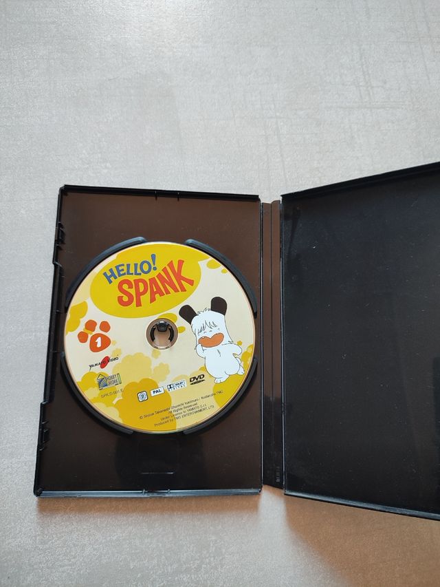 CD hello spank 1 cartone animato