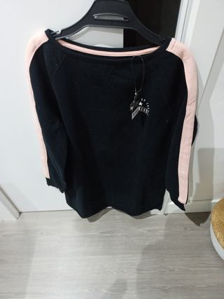 sudadera larga estilo vestido