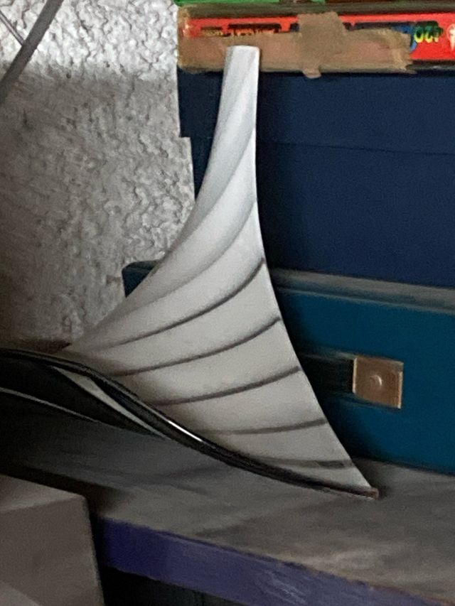 lampadario di Murano a sombreo