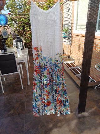 Vestido largo de fiesta y bodas
