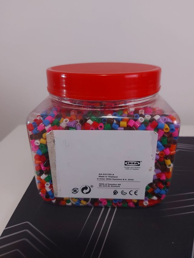 Cuentas colores varios