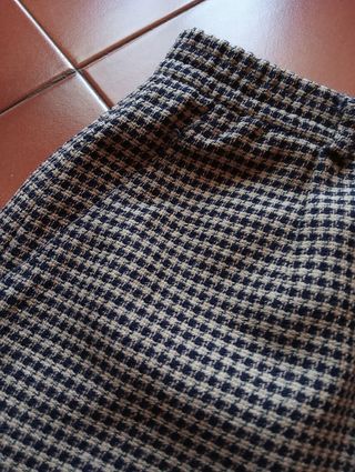 Gonna in pied de poule - Vintage 