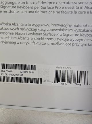 Teclado - Microsoft ‎‎8XA-00047-1864 #22036P