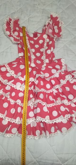 Traje de flamenca niña 