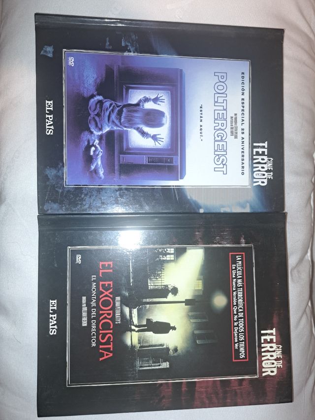 Películas terror Poltergeist y el exorcista