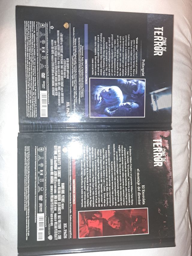 Películas terror Poltergeist y el exorcista