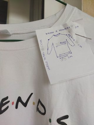 Camiseta manga corta chica