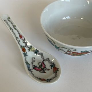 bol y chuchara para sopa china