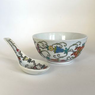 bol y chuchara para sopa china