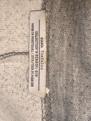 Trench estilo chándal sport