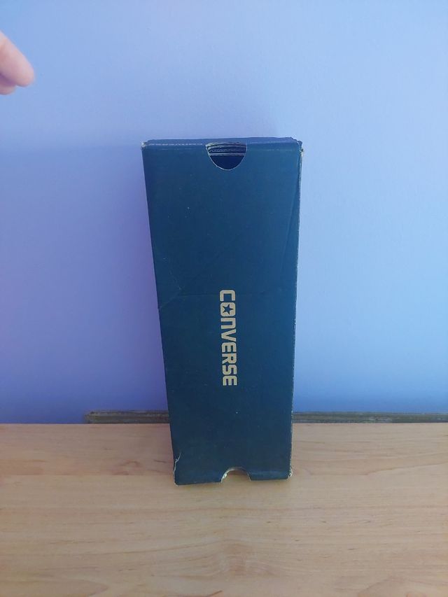 Converse azul n° 35, viene c/ caja original