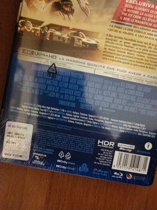Gran Turismo steelbook 4k uhd + Blu-ray