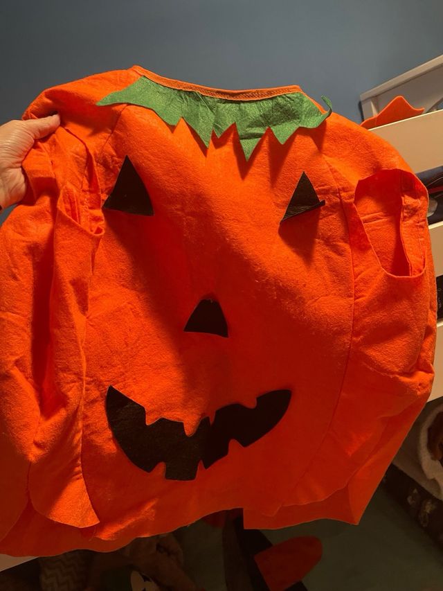 disfraz infantil calabaza