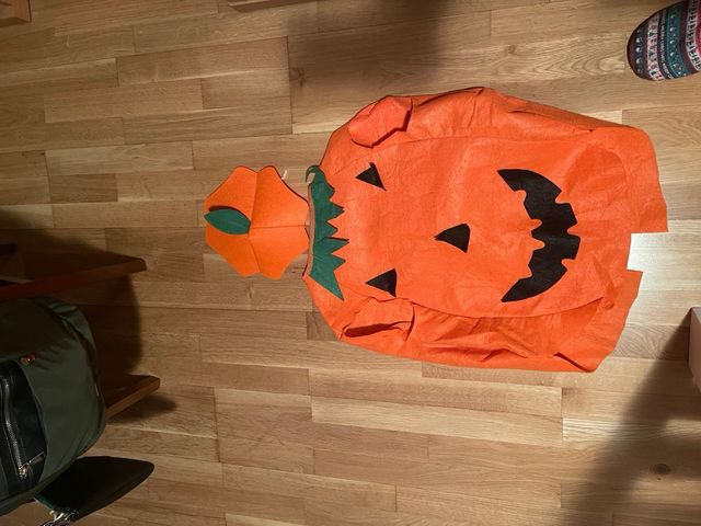 disfraz infantil calabaza
