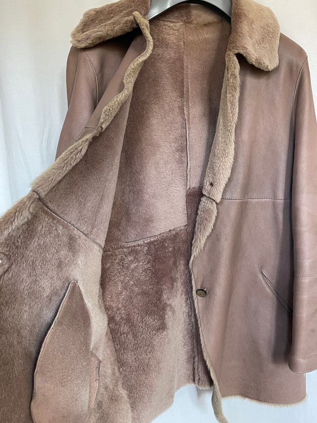 chaqueton de piel muy abrigoso y suave