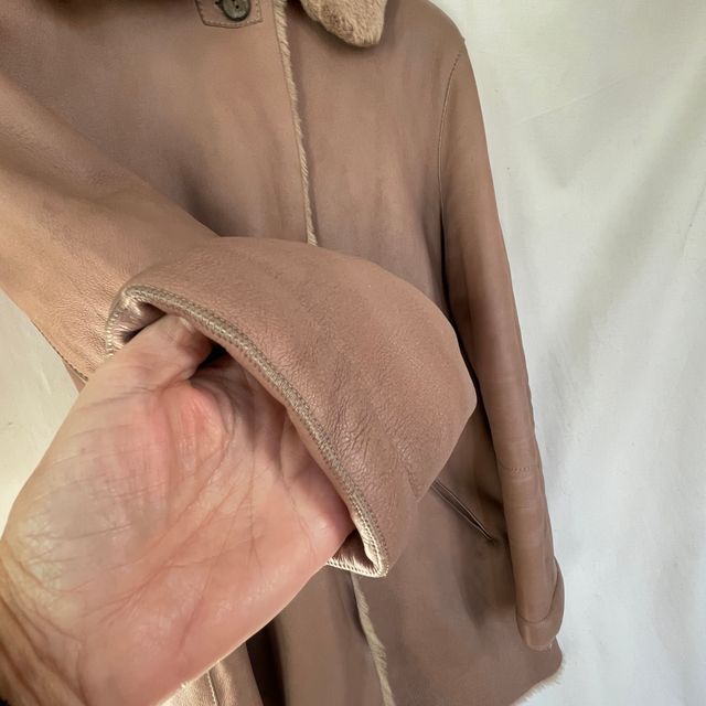 chaqueton de piel muy abrigoso y suave