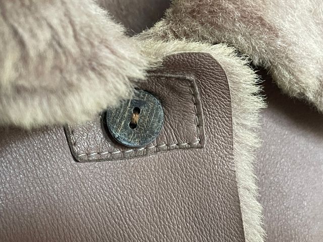 chaqueton de piel muy abrigoso y suave