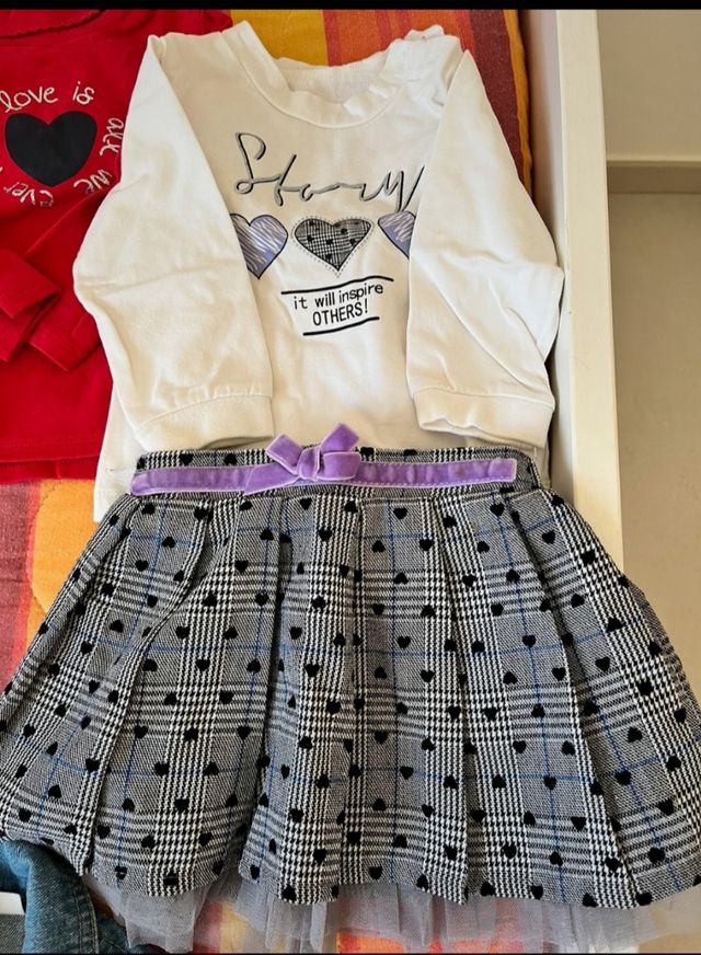Set abbigliamento bambina 12-18 mesi