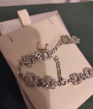 PENDIENTES,PULSERA PLATA  DE LEY DOLCE Y GABANA