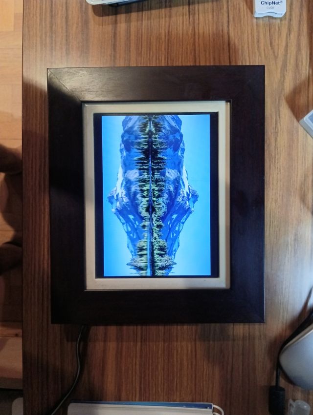 Marco digital de fotos y videos