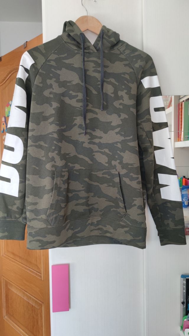 Sudadera capucha hombre Décimas Talla S ó 36-38