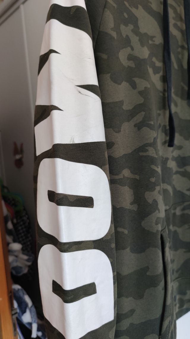 Sudadera capucha hombre Décimas Talla S ó 36-38