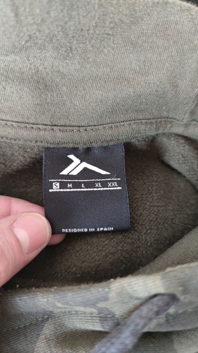 Sudadera capucha hombre Décimas Talla S ó 36-38