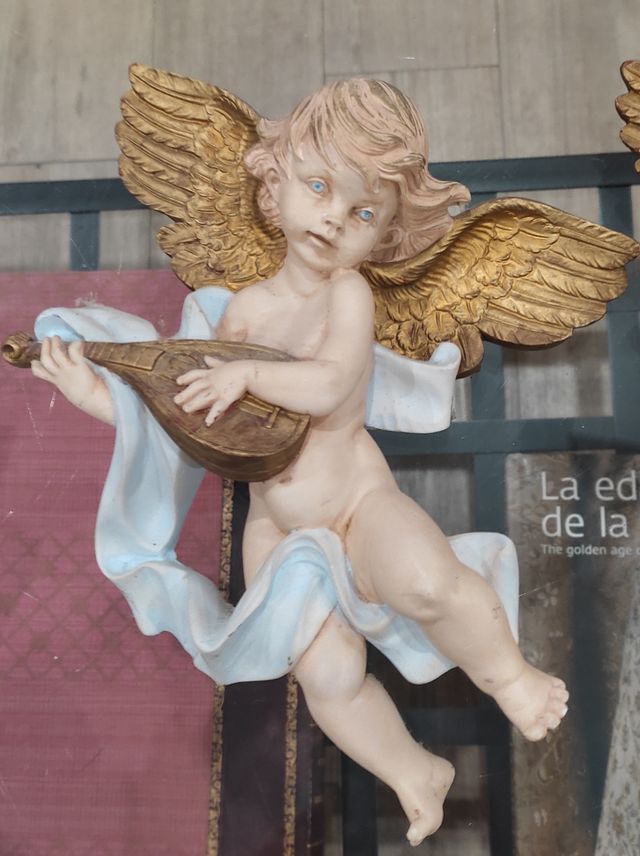 2 ángelitos vintage para colgar