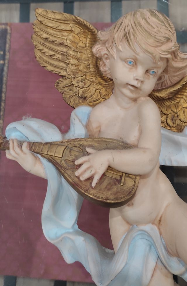 2 ángelitos vintage para colgar