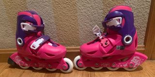 Patines en linea niña talla 28-30