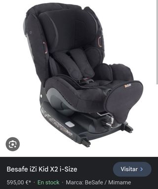 Silla de coche Be Safe y de regalo silla de paseo