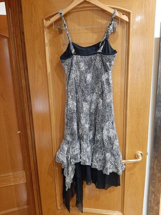 Vestido con flores