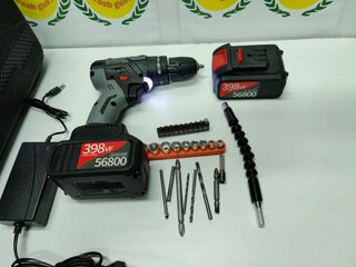 Taladro atornillador percutor 3 en 1 