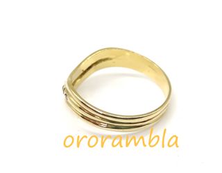 Anillo oro 18k