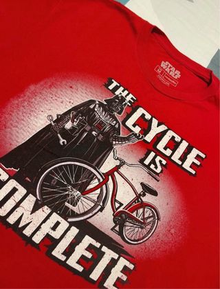 Camiseta Star Wars roja