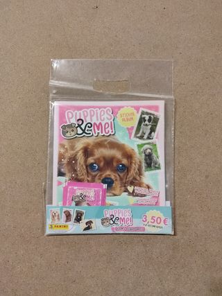 Panini Puppies&Me Álbum más sobres