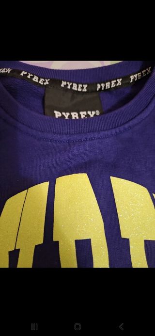 Felpa pyrex bambina