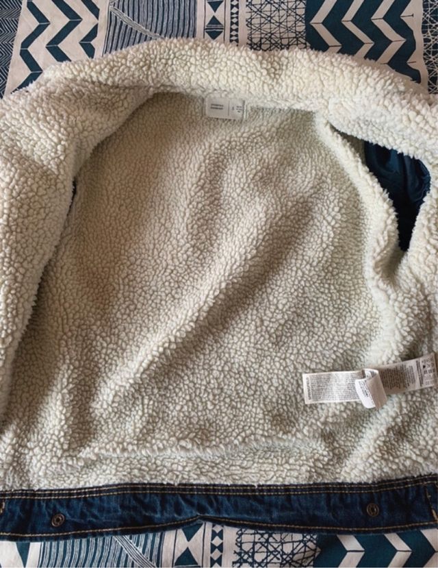 chaqueta vaquera de borrego