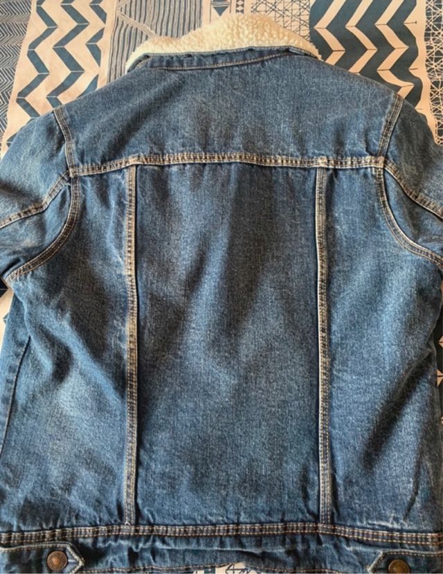 chaqueta vaquera de borrego