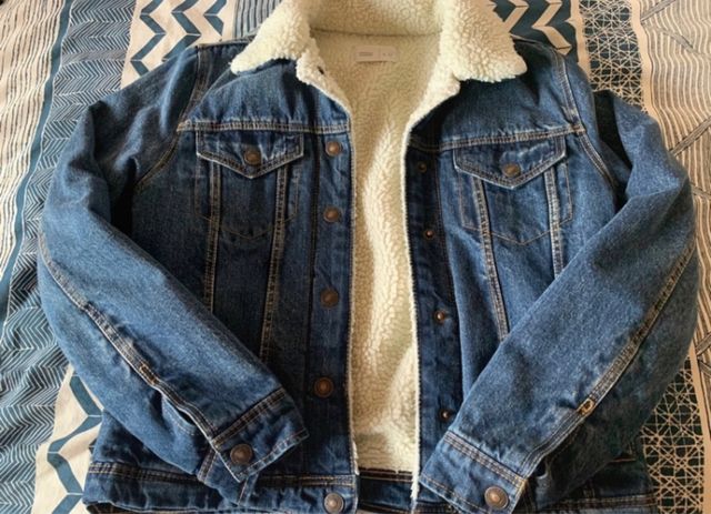 chaqueta vaquera de borrego