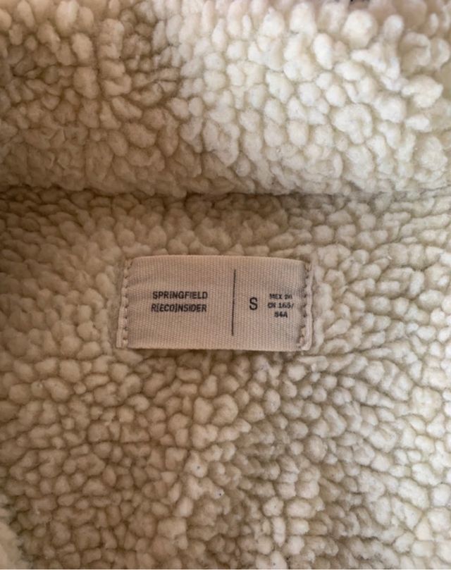 chaqueta vaquera de borrego