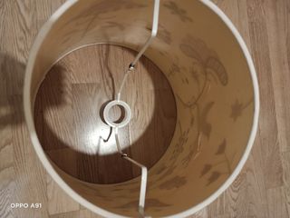 Pantalla lampara Ikea infantil. lampara de techo. 
