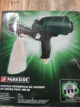 Pistola chorro de arena