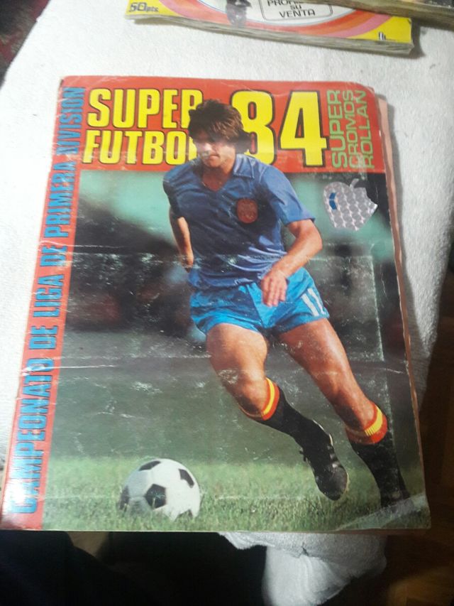 Álbum super fútbol año 84