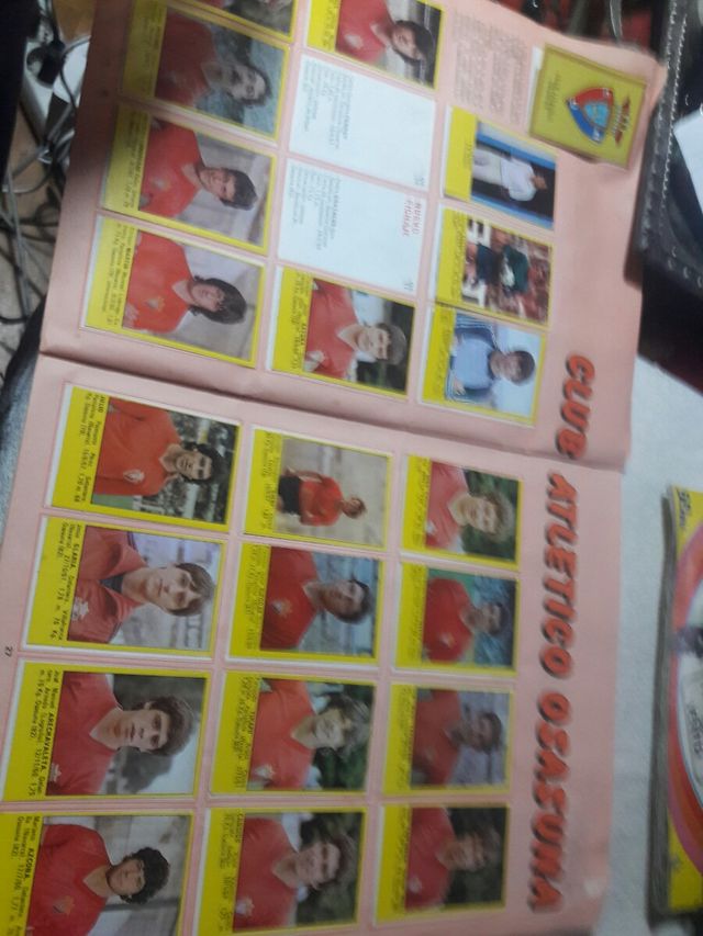 Álbum super fútbol año 84