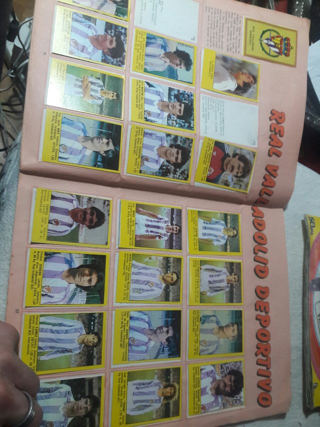 Álbum super fútbol año 84