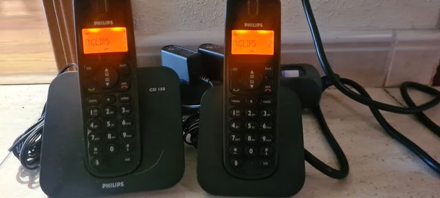 Pareja de Telefonos Philips CD150